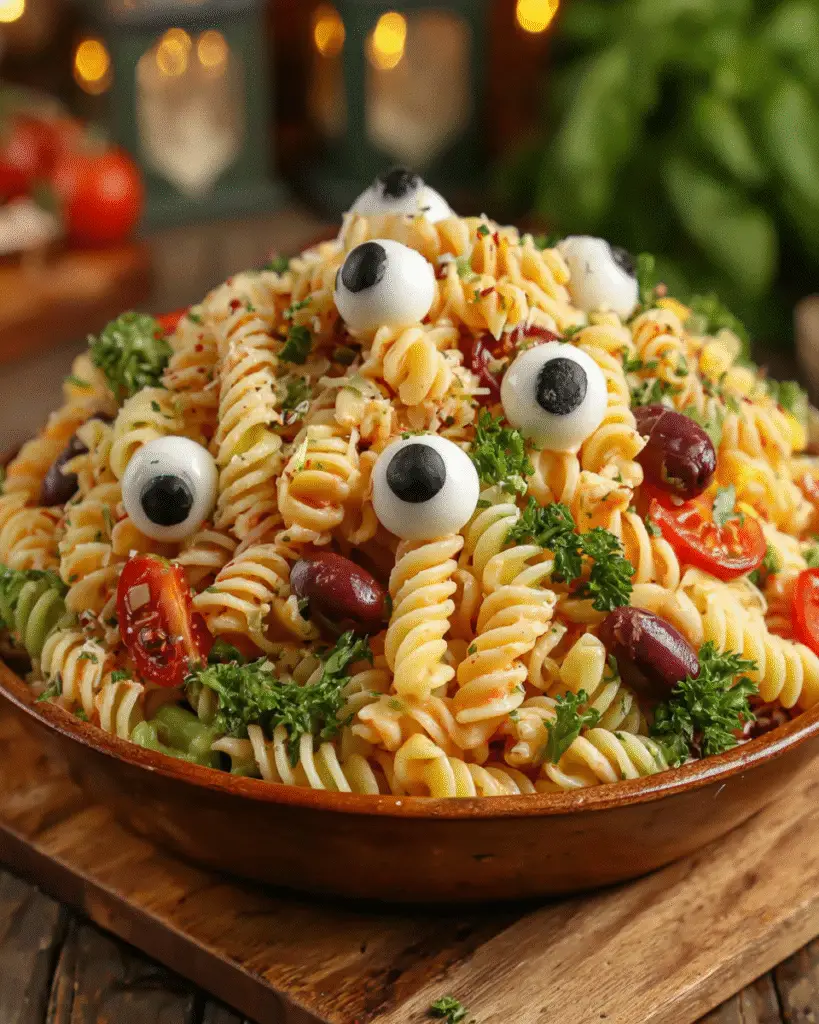 Augapfel-Nudelsalat Rezept