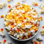 Candy Corn Popcorn Rezept