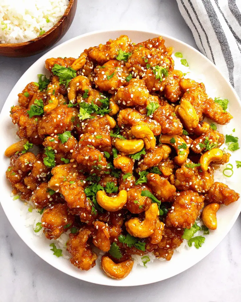 Cashew-Hähnchen Rezept