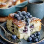 Blaubeer-Buttermilch-Pfannkuchen-Auflauf Rezept