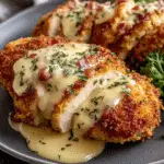 Cremiges Hähnchen Cordon Bleu Rezept