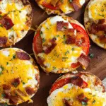 English-Muffin-Frühstückspizzen Rezept
