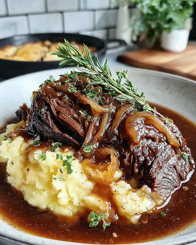Französischer Zwiebel-Schmortopf Rezept