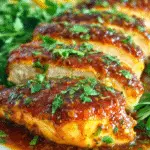 Gebackenes Honig-Dijon-Hähnchen Rezept