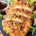 Gebackenes Knuspriges Scharf-Honig-Hähnchen Rezept