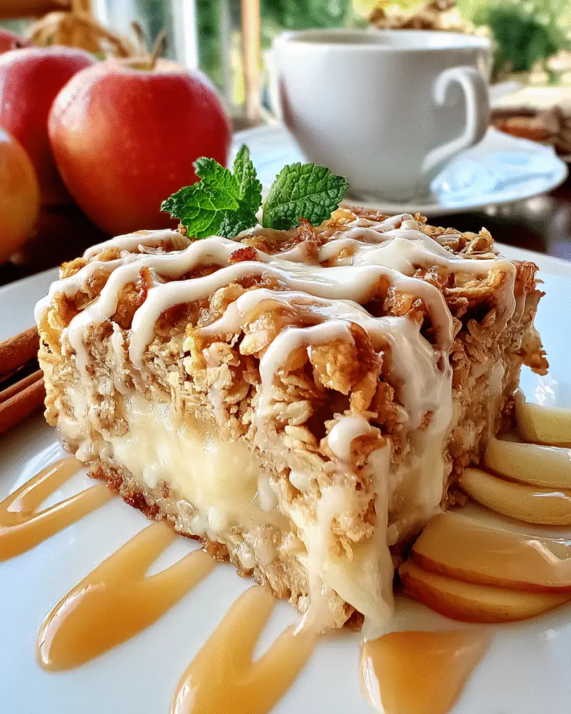 Haferflocken-Apfel-Frühstücksauflauf Rezept