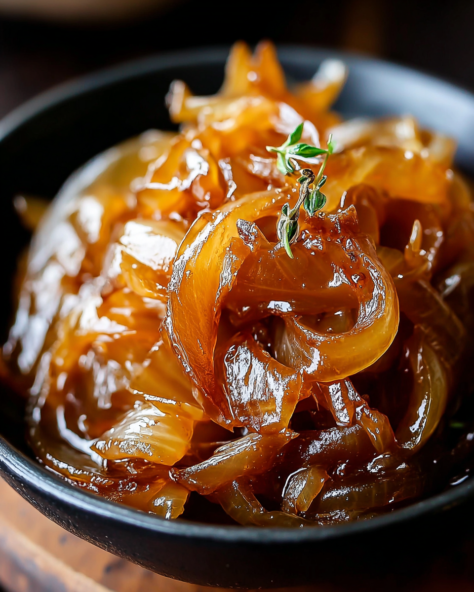 Karamellisierte Zwiebel Rezept