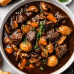 Langsam gegartes Boeuf Bourguignon Rezept
