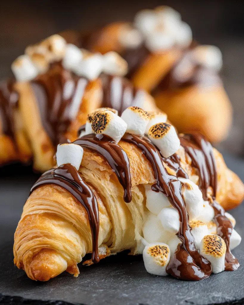 S’mores-Croissant-Rollen Rezept