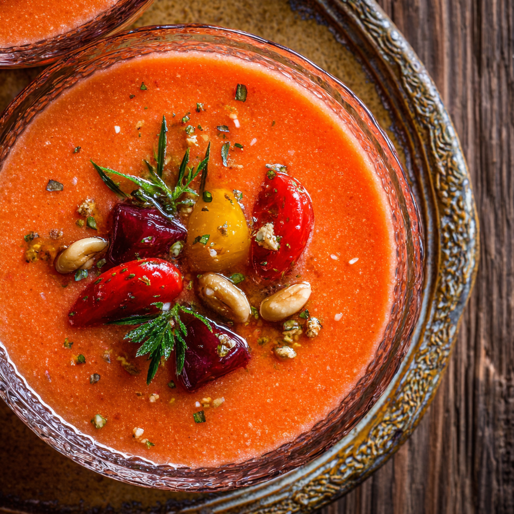 how to make Spanische Gazpacho Mit Frischem GemüSe – Ein Andalusischer Traum Ohne Kochen step by step